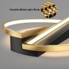 LED Geometric Modern Ceiling Light – view 3