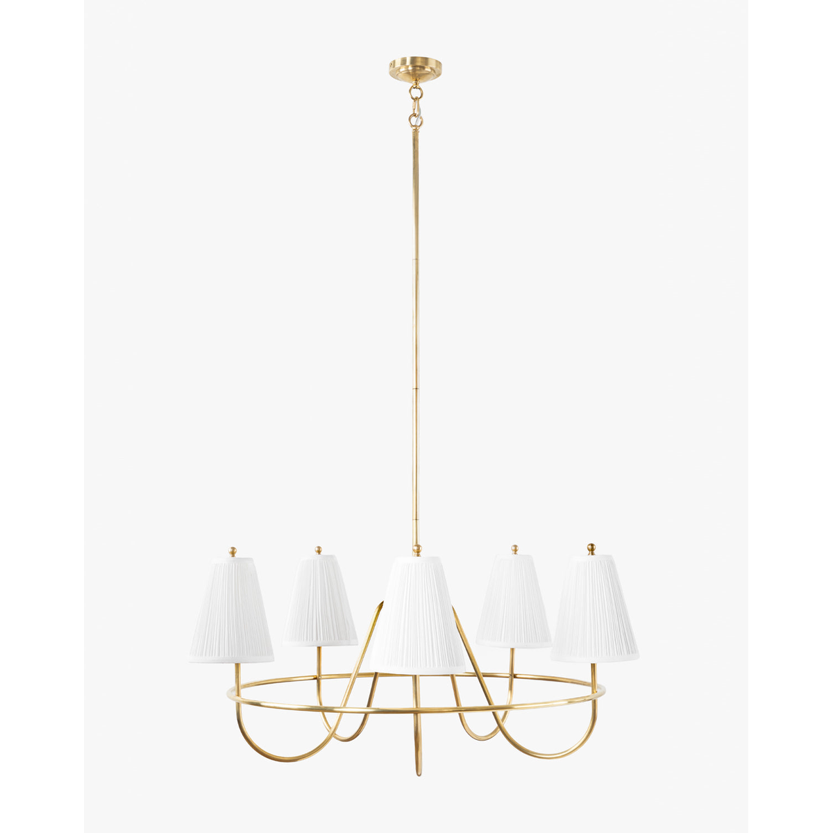 Georgiana Pleated Chandelier