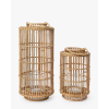 Handwoven Rattan Lantern