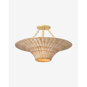 Ketan Flush Mount - Refined Minimalist Close-to-Ceiling Light Fixture