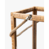 Rattan & Glass Lantern
