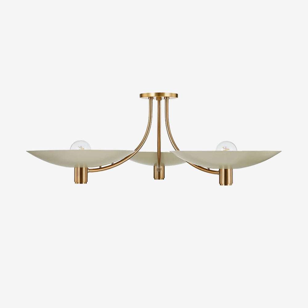 Wolfe Flush Mount - Bold Industrial Close-to-Ceiling Light Fixture