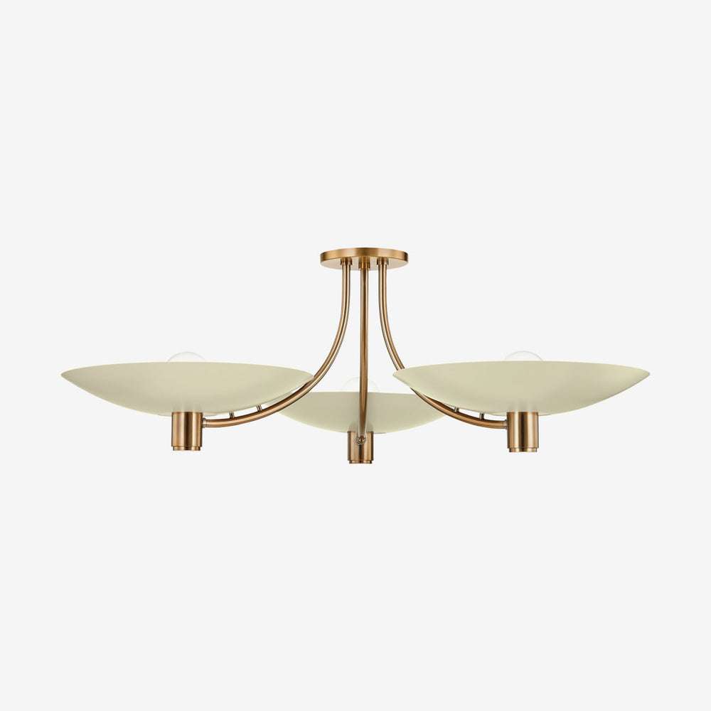 Wolfe Flush Mount - Bold Industrial Close-to-Ceiling Light Fixture