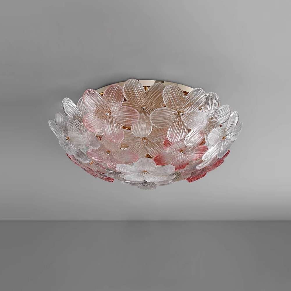 Modern Art Deco Flower Ceiling Lamp – view 2