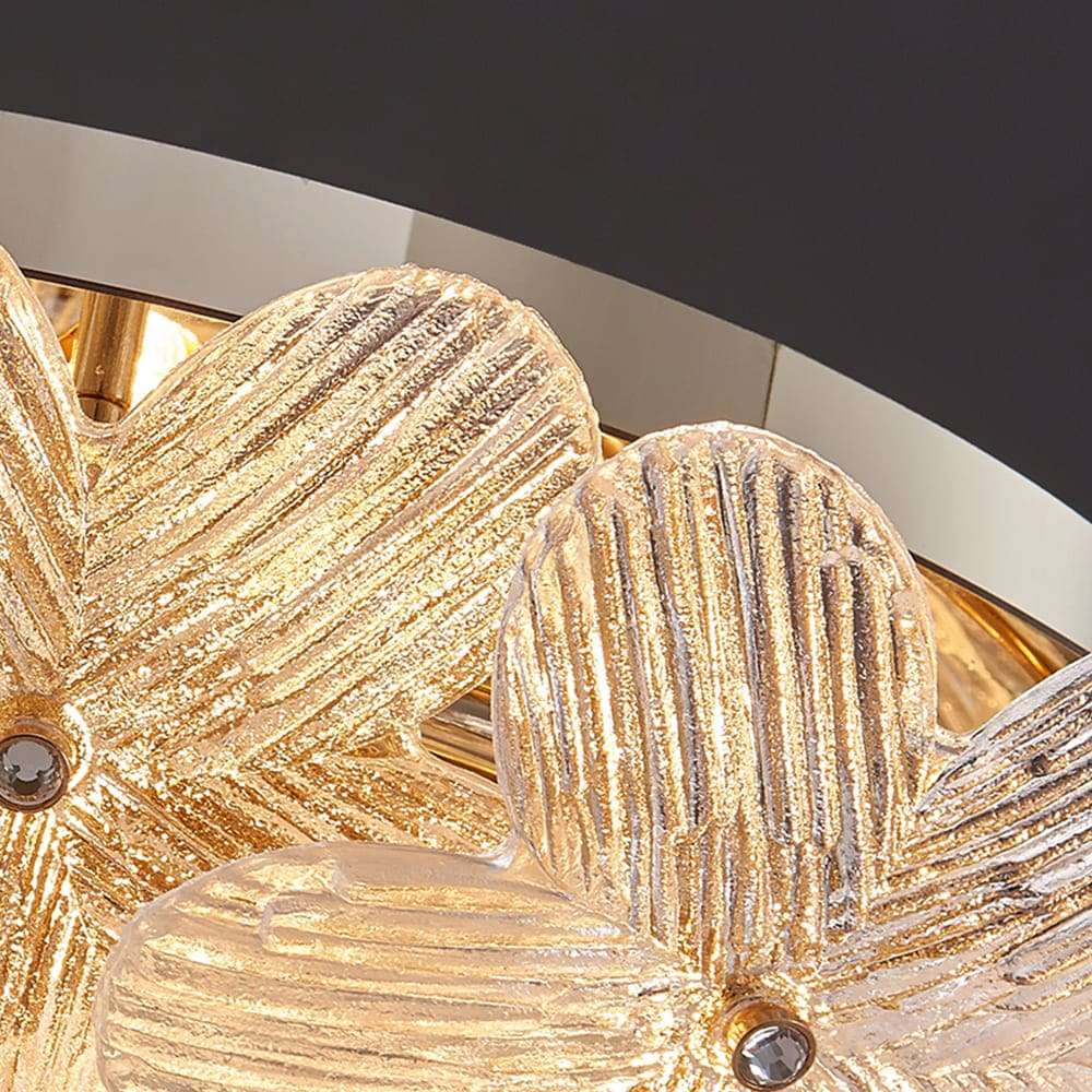 Modern Art Deco Flower Ceiling Lamp – view 6