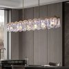 Modern Colorful Crystal Chandelier – Dining Room – view 5