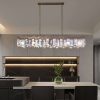 Modern Colorful Crystal Chandelier – Dining Room – view 4