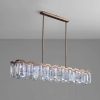 Modern Colorful Crystal Chandelier – Dining Room – view 2