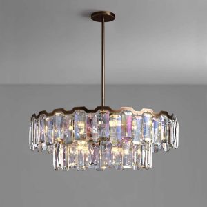 Colorful Crystal Modern Chandelier