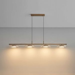 Modern Glass Bubble Chandelier for Kitchen Island