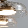 Modern Glass Cluster Chandelier for Living Room – view 7