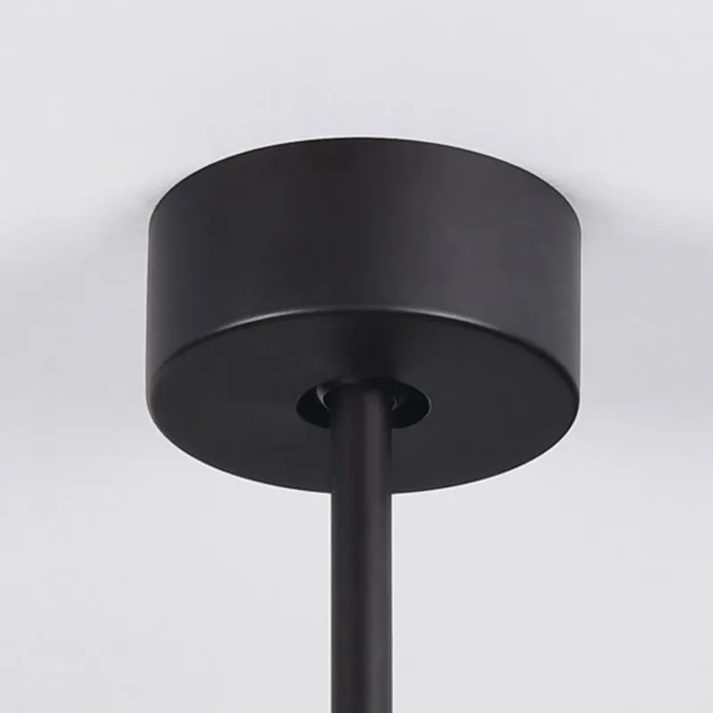 Modern Walnut LED Ceiling Fan with Remote – view 6