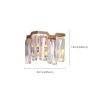 Colorful Crystal Wall Sconce – Modern Living Room – view 8