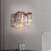 Colorful Crystal Wall Sconce – Modern Living Room – view 4