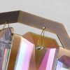 Colorful Crystal Wall Sconce – Modern Living Room – view 6