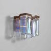Colorful Crystal Wall Sconce – Modern Living Room – view 2