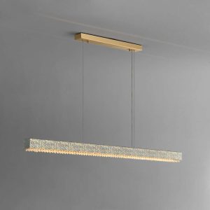 Tiger Stripes Crystal Chandelier for Dining Room