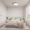 Blue Tiger Stripes Brass Modern Ceiling Light – view 4