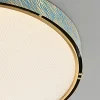 Blue Tiger Stripes Brass Modern Ceiling Light – view 6