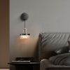 Modern Black & Gold Wall Sconce – view 3