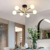 White Modern Bedroom Ceiling Light – view 3