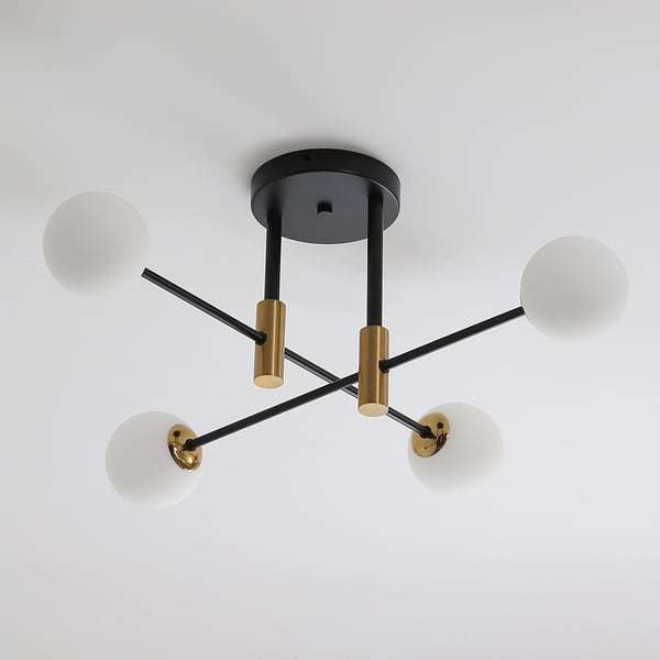 White Modern Bedroom Ceiling Light – view 7