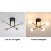 White Modern Bedroom Ceiling Light – view 5