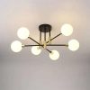White Modern Bedroom Ceiling Light – view 8
