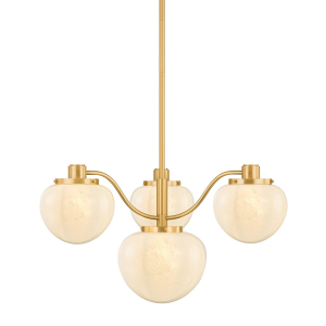 Camden Glass Four-Light Chandelier