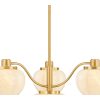 Camden Glass Four-Light Chandelier