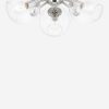 Crystal Orb Semi-Flush Mount Ceiling Light – view 2