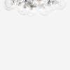 Crystal Orb Semi-Flush Mount Ceiling Light – view 4