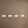 Daphne Fabric Linear Chandelier
