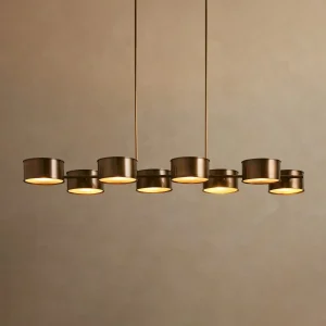 Daphne Metal Linear Chandelier