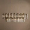 Delsie Oval Tiered Chandelier