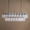 Delsie Oval Tiered Chandelier