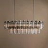 Delsie Oval Tiered Chandelier