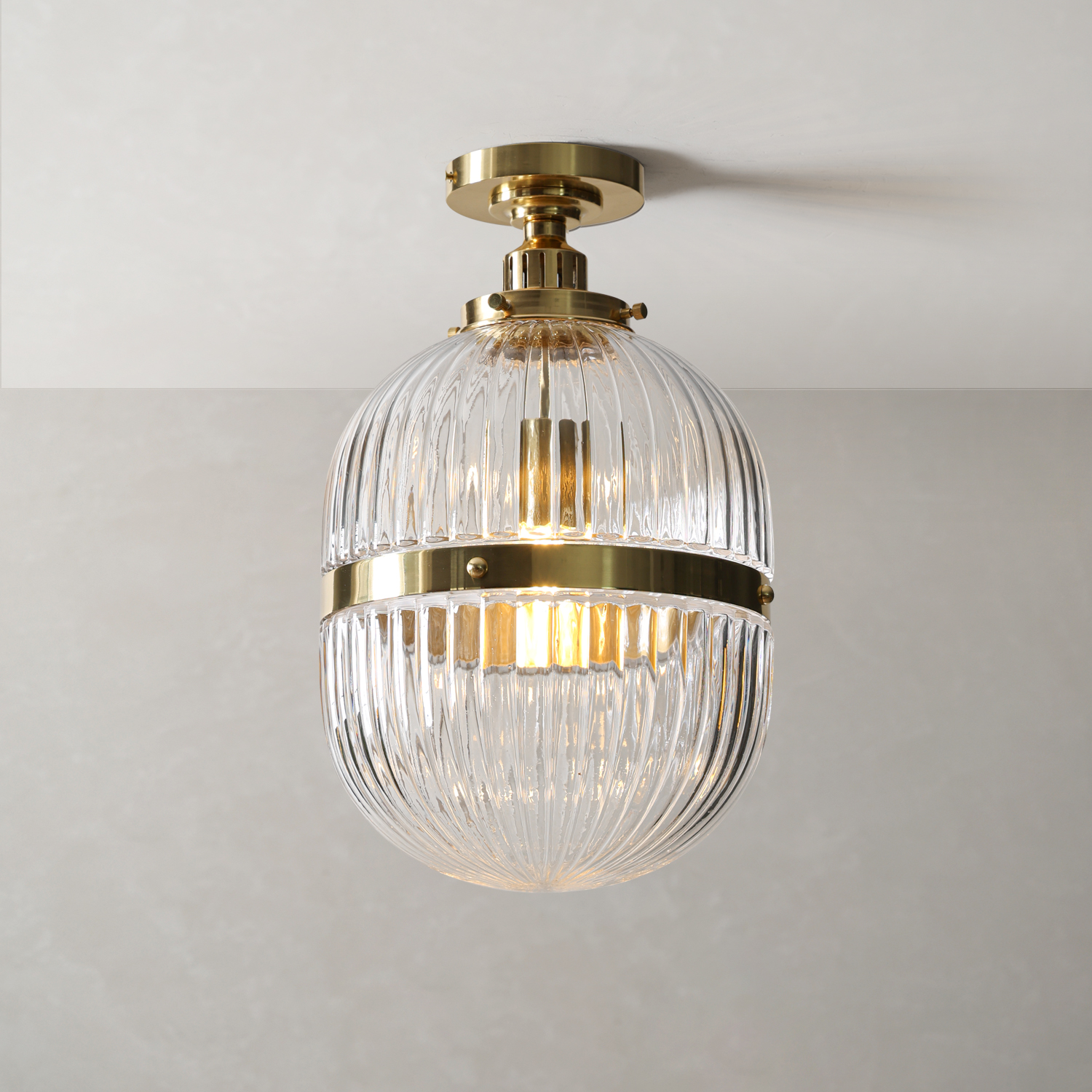 hastings-semi-flush-mount-hand-blown-ribbed-glass-antique-brass-ceiling-light-001