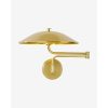 Brockville Sconce — Classic Lantern Wall Light in Aged Bronze – view 2
