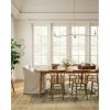 Philomena Linear Chandelier – Luxury Modern Linear Lighting Fixture – view 2