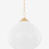 Semilla Pendant — Organic Woven Hanging Light – view 2