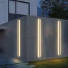 Minimalist Haylen Cylinder Outdoor Wall Lighting in Black