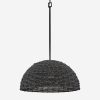 Raquel Woven Bead Dome Pendant Light – view 4