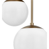 Sloane Opal Glass Two-Light Wall Sconce