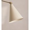 Vincent Wall Light, Cream Shade