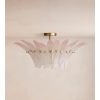 Treviso Semi-Flush, Pink