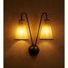Clarke Wall Light, Blackened Brass