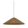 Woven Disc Pendant Light