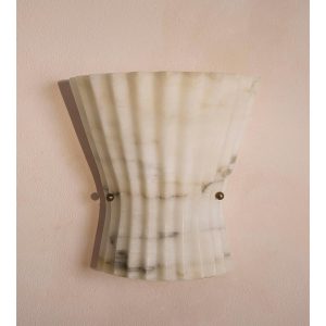 Mallory Wall Light, Alabaster