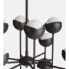 Seed Chandelier, Blackened Brass